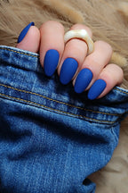 Bleu intense - Glossy ou mat