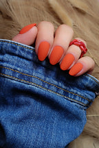 Terracotta orangé - Glossy ou mat 🍁