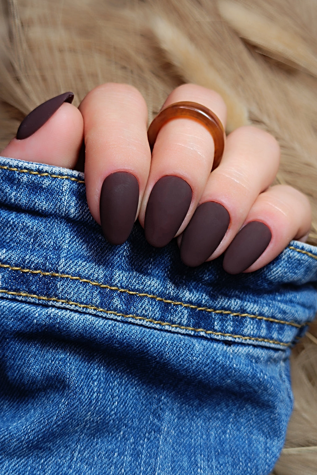 Marron intense - Glossy ou mat