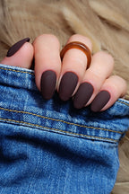 Marron intense - Glossy ou mat