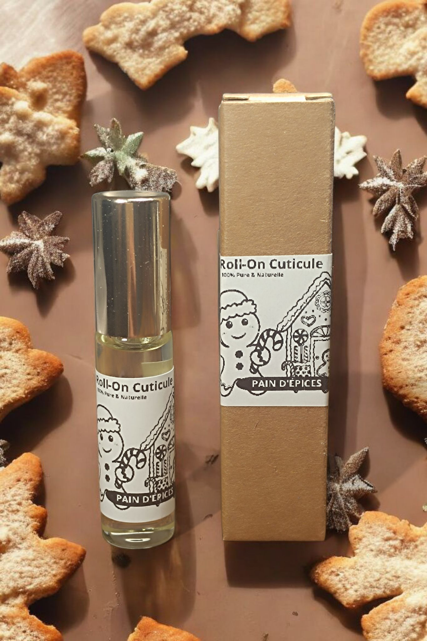 ROLL ON CUTICULE - PAIN D'ÉPICES - ÉDITION LIMITÉE DES FÊTES 🌲