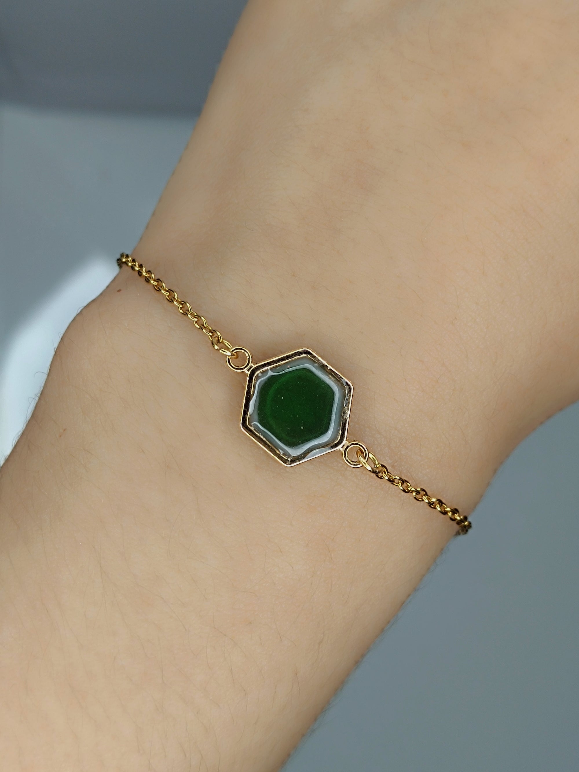 Bracelet Émeraude