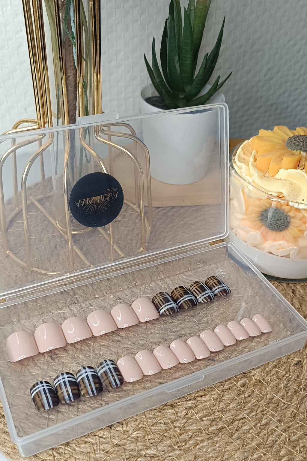 TARTAN - CARRÉ COURT