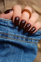 Marron intense - Glossy ou mat