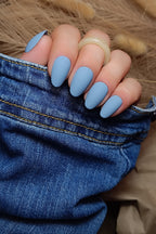 Bleu froid - Glossy ou mat