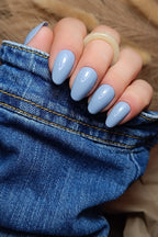Bleu gris - Glossy ou mat