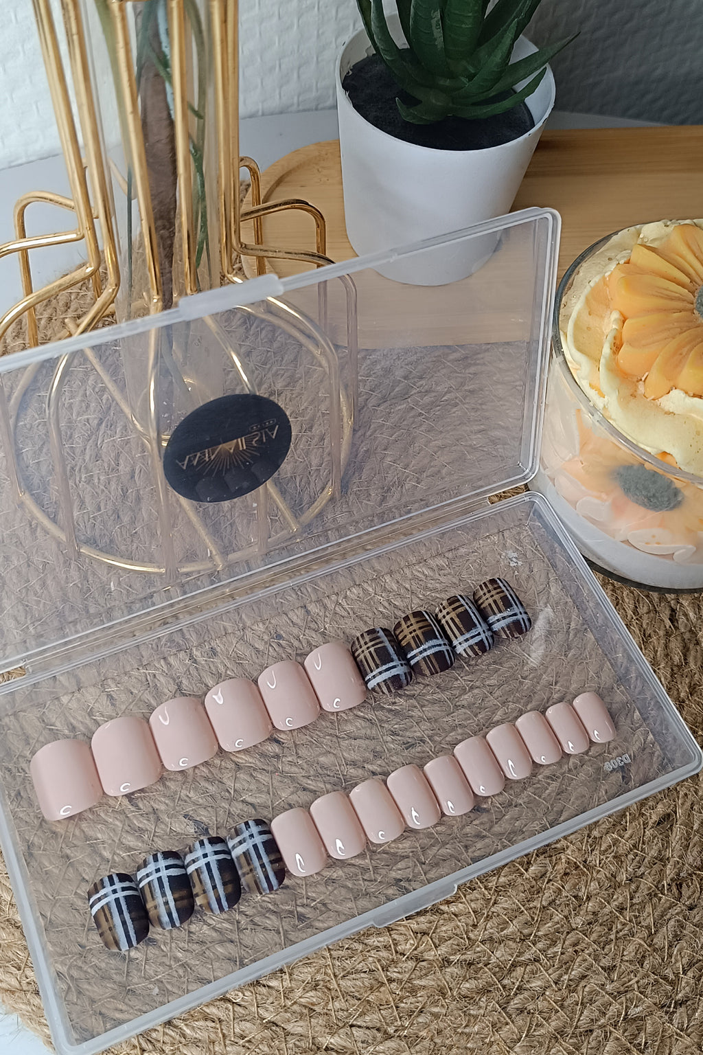 TARTAN - CARRÉ COURT