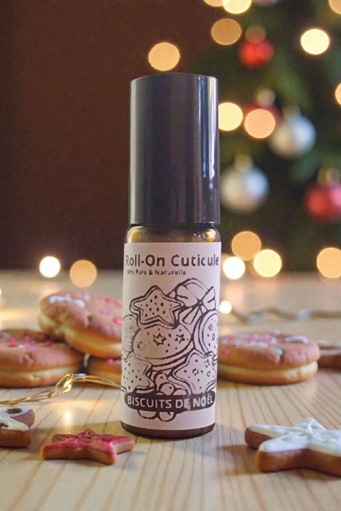ROLL ON CUTICULE - BISCUITS DE NOËL - ÉDITION LIMITÉE DES FÊTES