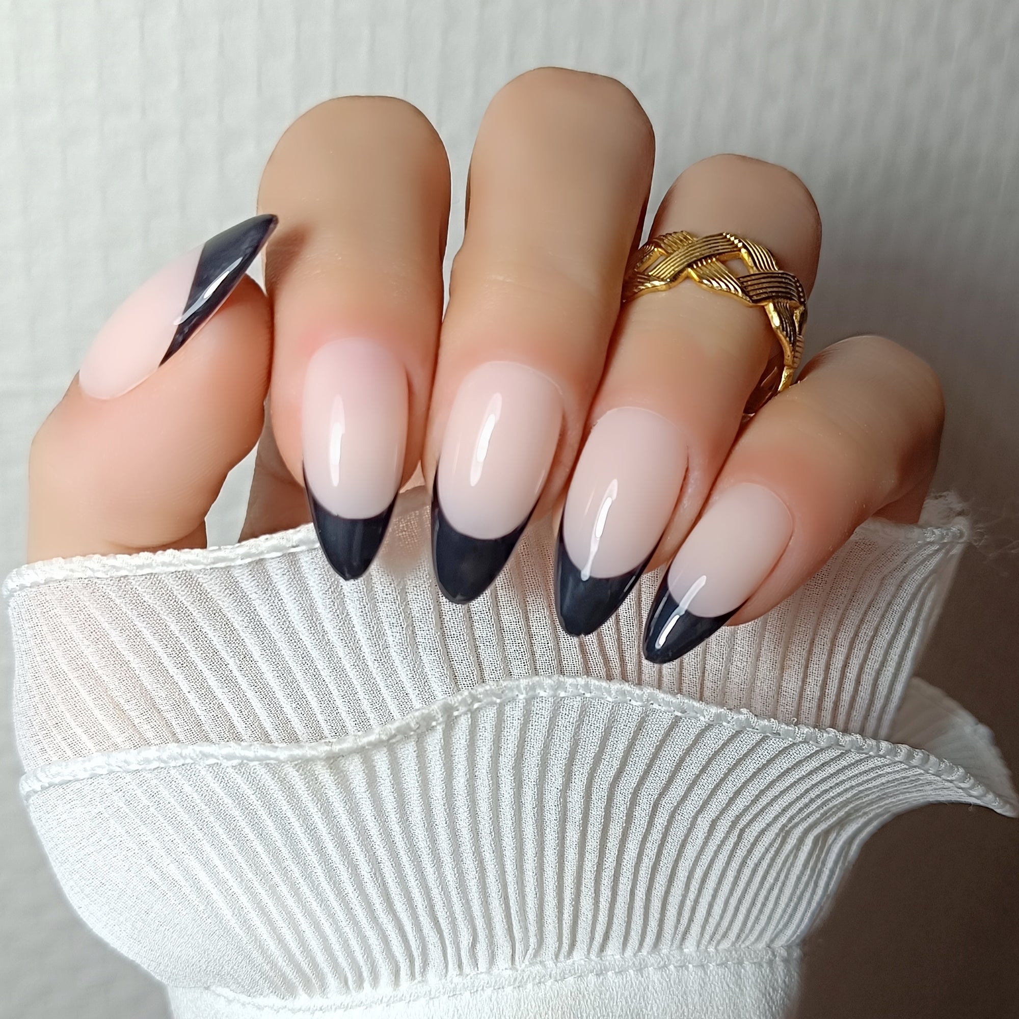 French black base chair