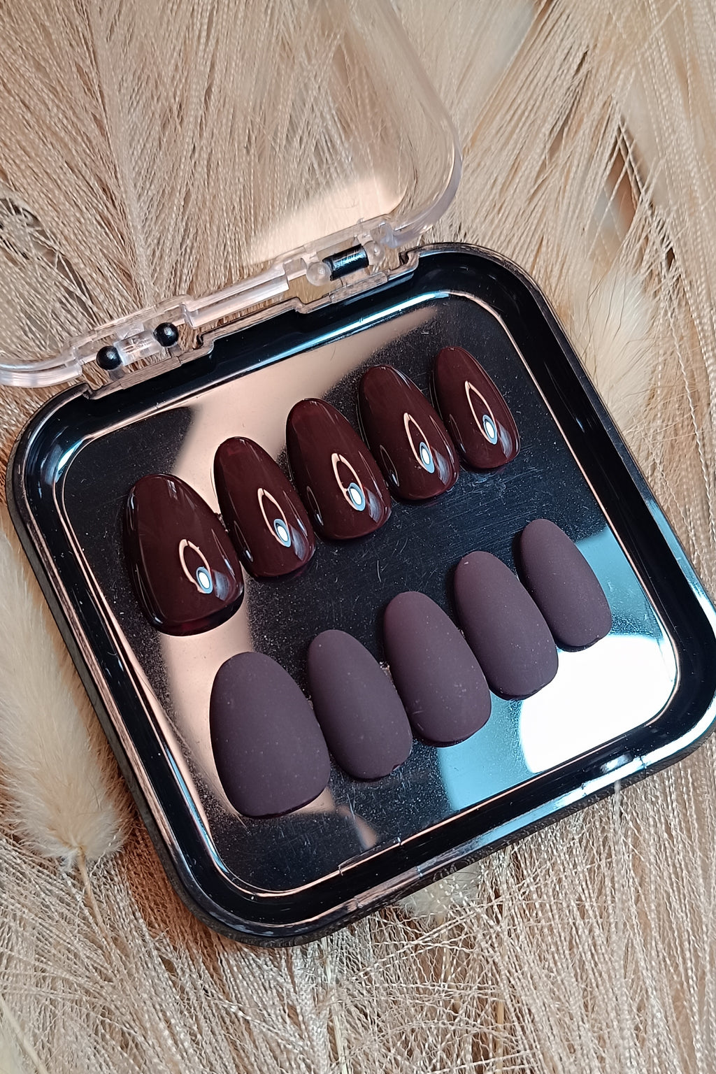 Marron intense - Glossy ou mat