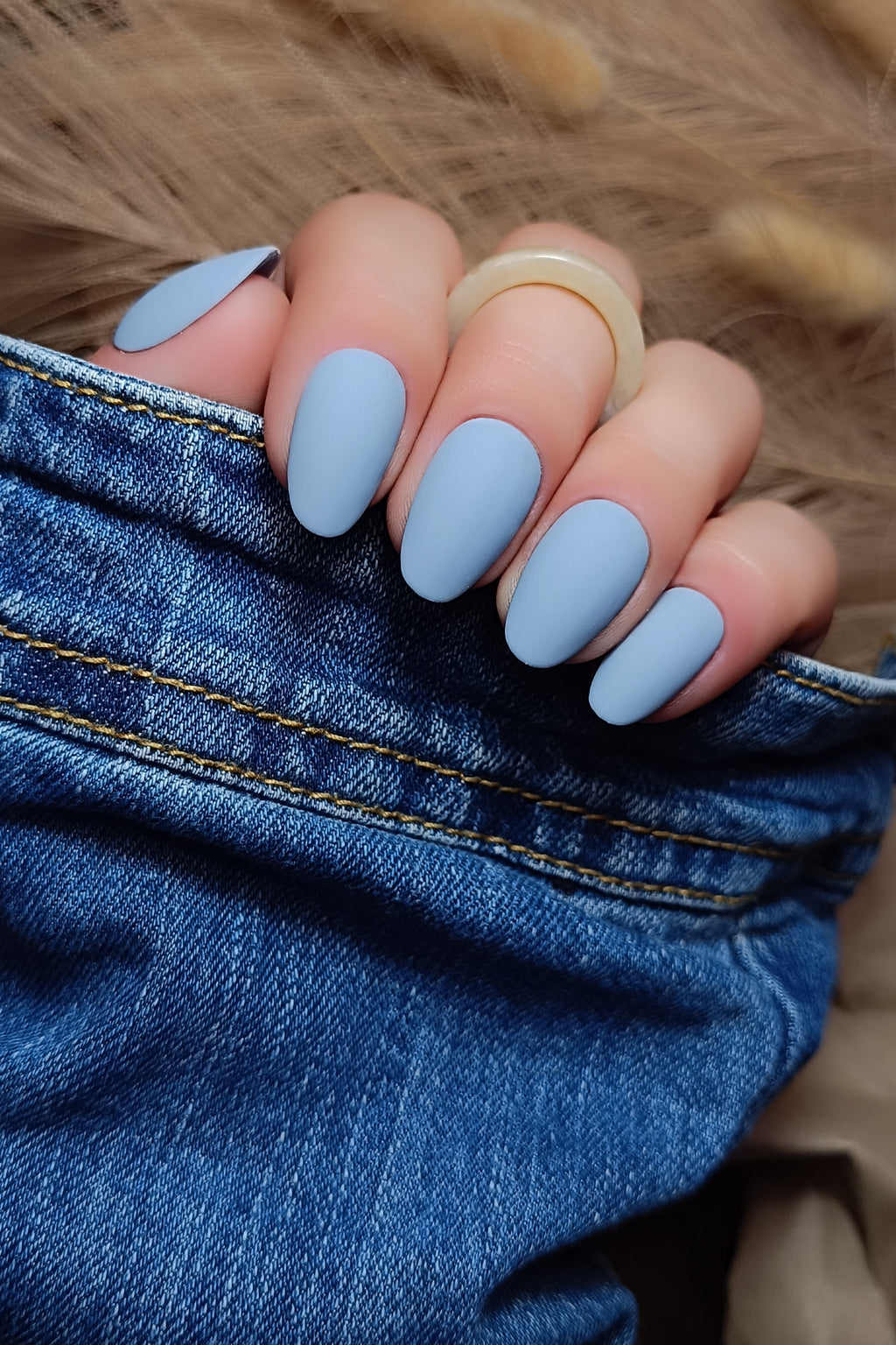 Bleu gris - Glossy ou mat