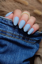 Bleu gris - Glossy ou mat