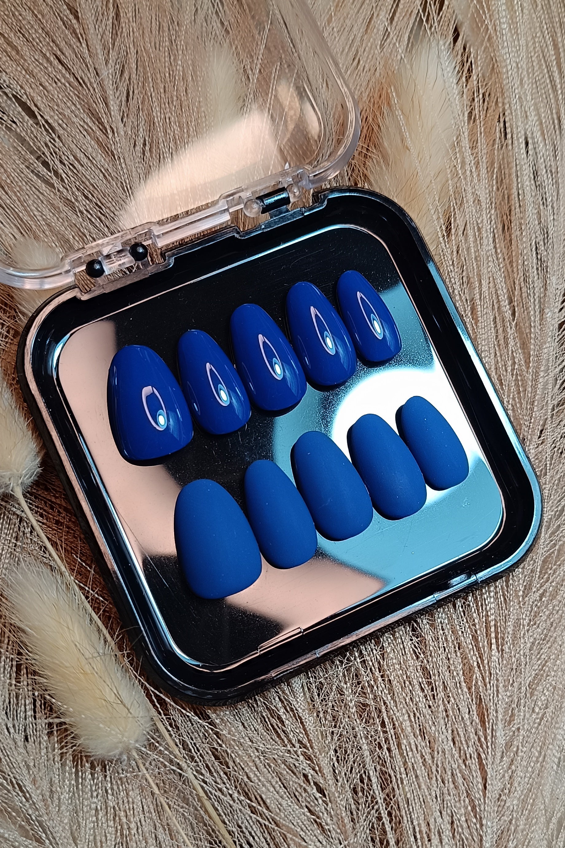 Bleu intense - Glossy ou mat