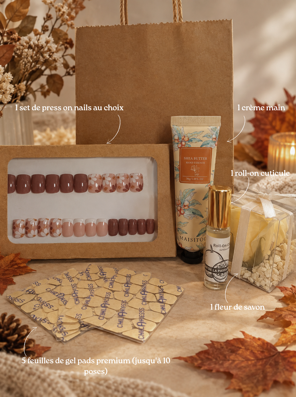 Coffret bien-être d'automne