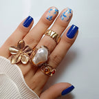 Flower blue