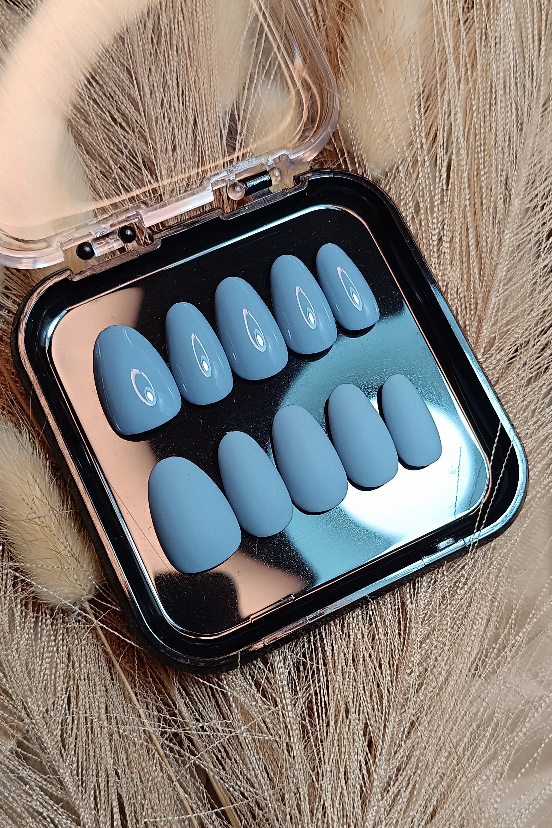 Bleu froid - Glossy ou mat